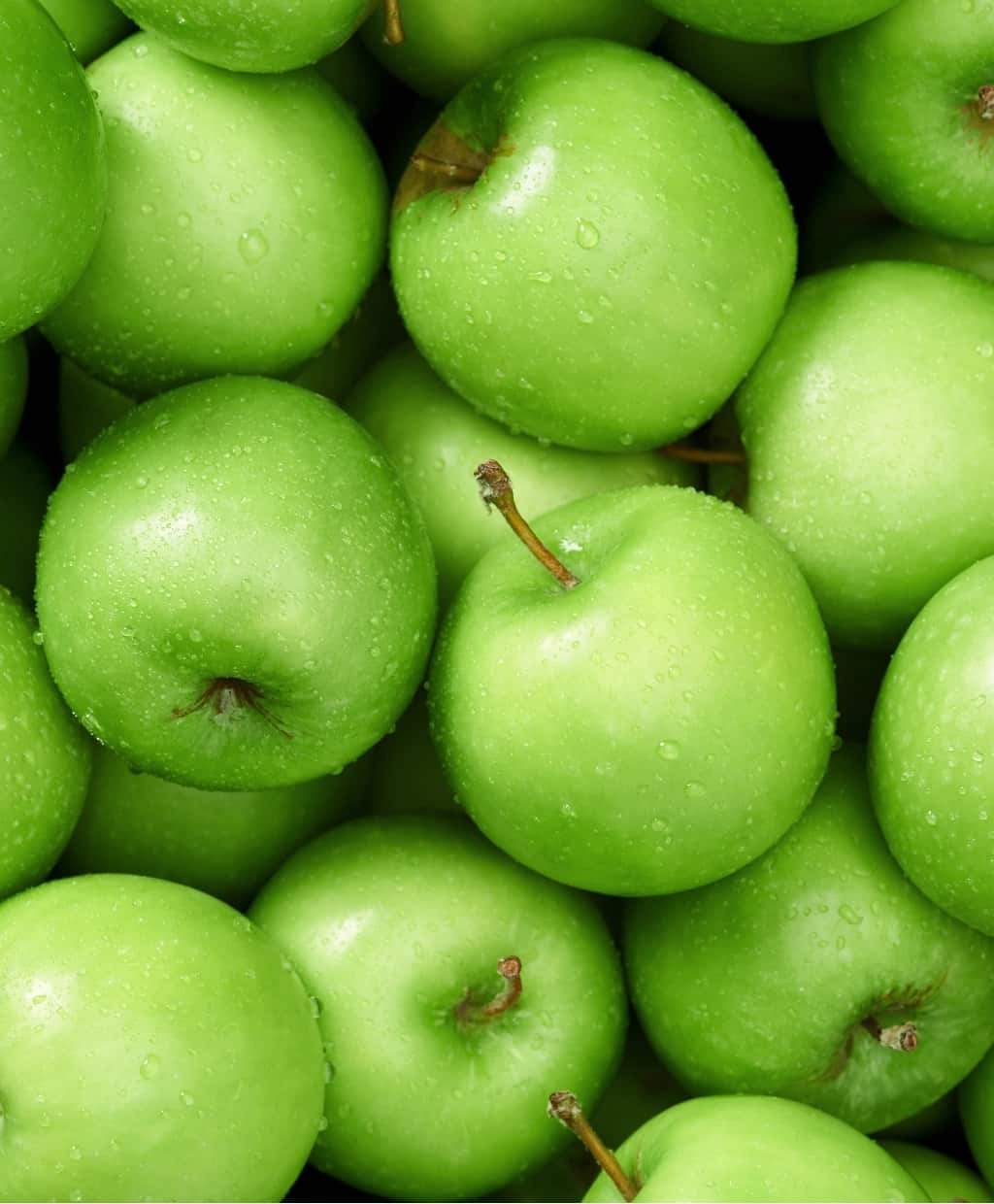 green apples